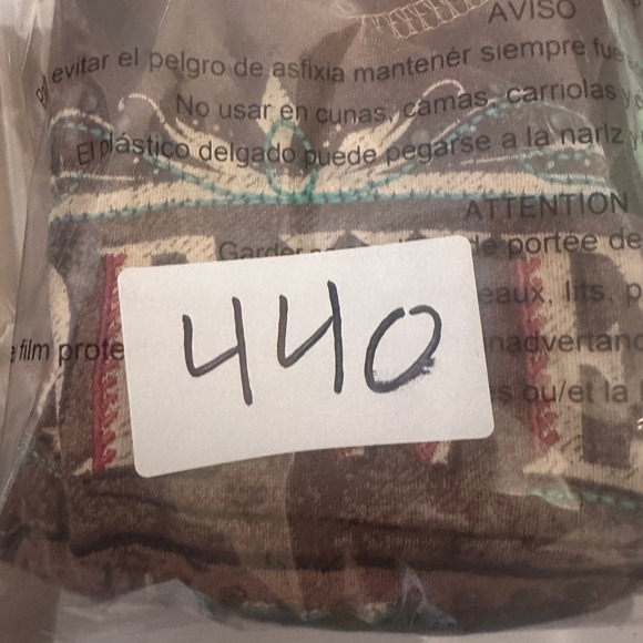 Panhandle Graphic T-Shirt Crew-Neck Long Sleeves Stretch Brown Womens Size M - Picture 16 of 16